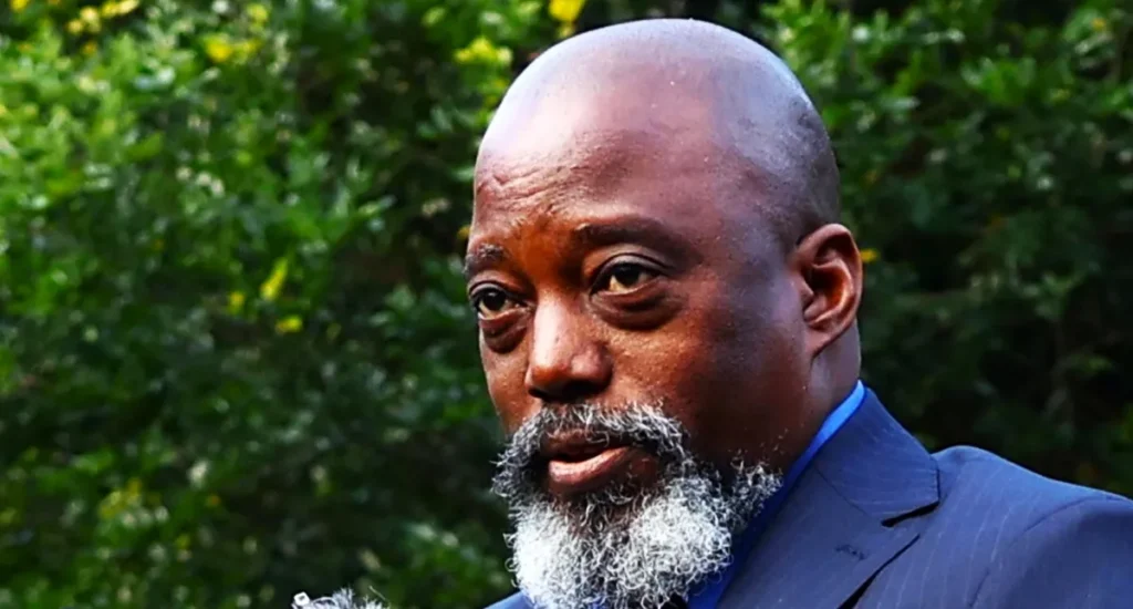 U.S. sanctions former DRC president Joseph Kabila over alleged support to rebel groups