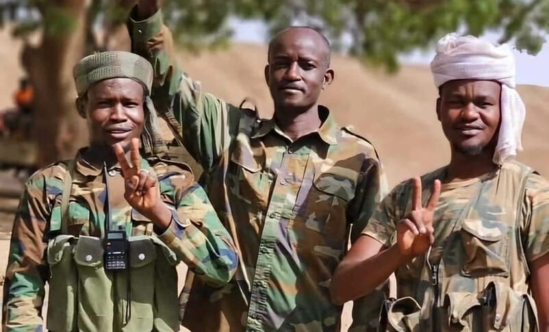 Sudanese-troops
