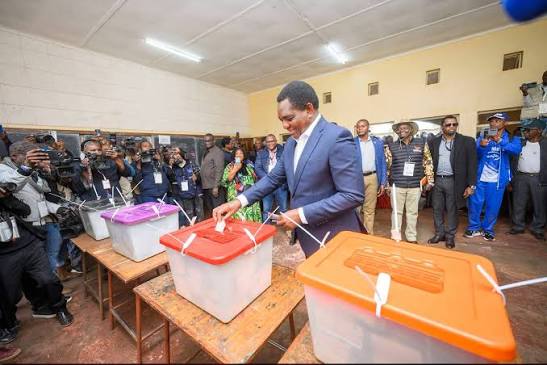 Hichilema holds commanding lead as Zambia awaits final election results